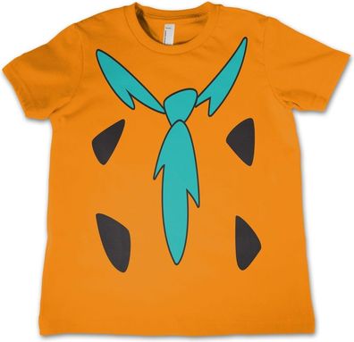The Flintstones Costume Kids T-Shirt Kinder Orange