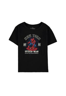 Spider-Man - Boys Short Sleeved T-Shirt Black