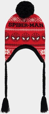 Spider-Man - Xmas Sherpa Beanie Red
