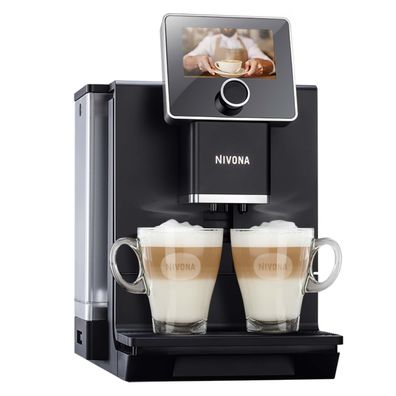 Nivona NICR 960 Kaffeevollautomat matt schwarz inkl. Milchcontainer