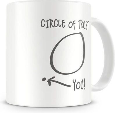 Hybris Curcle Of trust Coffee Mug Kaffeebecher White