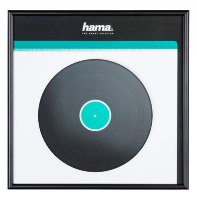 Hama Alu BilderRahmen für LP Schallplatte SchallplattenCover Vinyl Frame Box