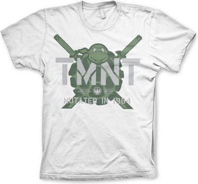 Teenage Mutant Ninja Turtles TMNT Mutated in 1984 T-Shirt White