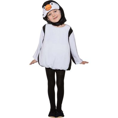 Kinderkostüm Pinguin 2-tlg - Größe: 86/92