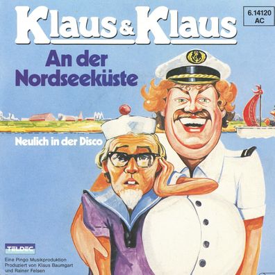 7" Cover Klaus & Klaus - An der Nordseeküste
