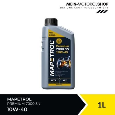 Mapetrol Premium 7000 SN 10W-40 1 Liter