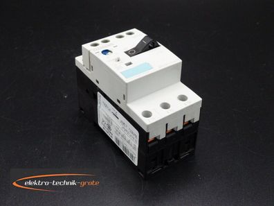 Siemens 3RV1011-1AA10 Leistungsschalter mit 3RV1901-1E Hilfsschalter
