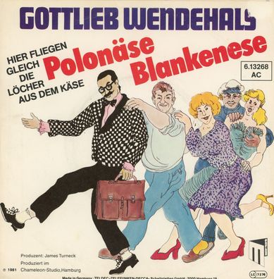 7" Cover Gottlieb Wendehals - Polönäse Blankenese
