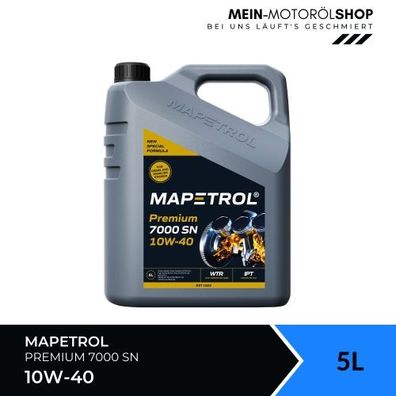 Mapetrol Premium 7000 SN 10W-40 5 Liter