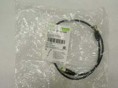 Murrelektronik 7000-40041-6350060 M12 Stecker gerade - M12 Buchse gerade 0.6m