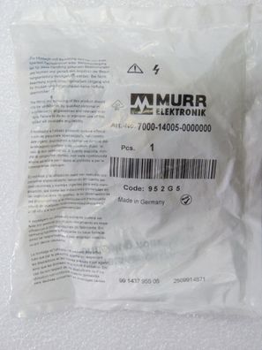 Murrelektronik 7000-14005-0000000 M12-Stecker gerade