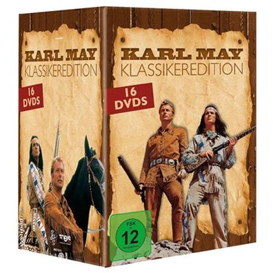 Karl May - Klassikeredition (DVD) 16DVDs im Schuber - Leonine 88875016959 - (DVD Vid