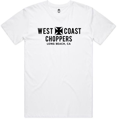 WCC West Coast Choppers T-Shirt Eagle Tee - White