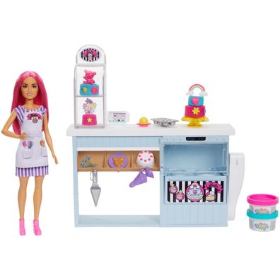 Barbie Bäckerei Spielset mit Puppe HGB73 - Barbie HGB73 - (Spielwaren / Spielzeug)