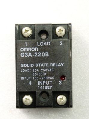 Omron G3A-220B Solid State Relais 150 250VAC