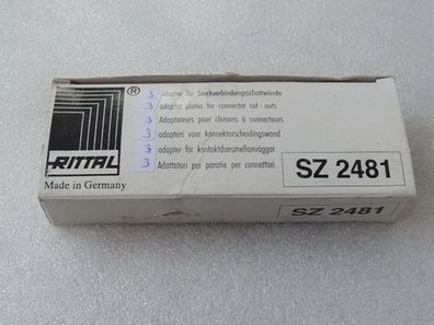 Rittal SZ 2481 Adapter für Steckverbindungsschottwände VPE 3 Stck - ungebraucht