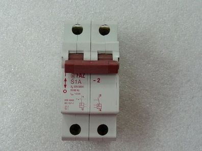 Klöckner Moeller FAZ S1A Leitungsschutzschalter 220 / 380 V 50 / 60 Hz