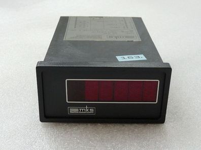 MKS Type DA 330 Digitales Anzeigegerät zum Einbau Serien Nr 7808-0807/ G 24 VAC