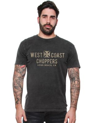 WCC West Coast Choppers T-Shirt Vintage Eagle Black