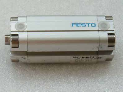 Festo ADVU-16-40-P-A Pneumatik Kompaktzylinder Artikel Nr 156513 - ungebraucht -