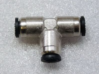 Numatics N110-006-000 Steckfix T-Verschraubung für 6er Schlauch, neu, VPE = 10 S
