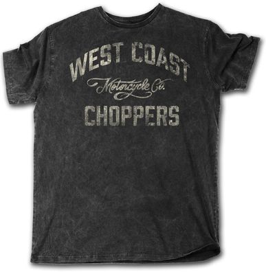 WCC West Coast Choppers T-Shirt Motorcycle Co. Black