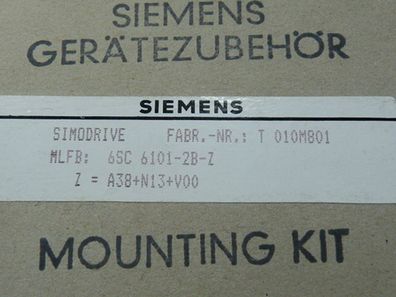 Siemens 6SC6101-2B-Z Simodrive Mounting Kit Gerätezubehör - ungebraucht - in geö