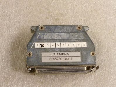 Siemens 6ES5760-0AA11 Simatic Abschlußstecker E Stand 2