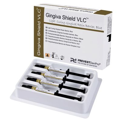 Gingiva Shield VLC | 4 x 1,2 ml Spritzen und 4 x Applikatiorspitzen