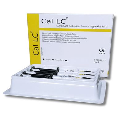 Calciumhydroxidpaste CAL LC | lichthärtend & röntgenopak | 4 x 2g