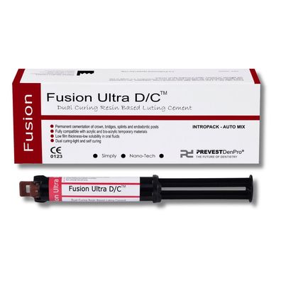 Fusion Ultra D/ C® | Dualhärtende Befestigungs-Zahnzemente Harzbasis