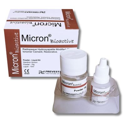 Micron® Bioactive | Glasionomerzement| Röntgenopak Hydroxylapatit modifiziert