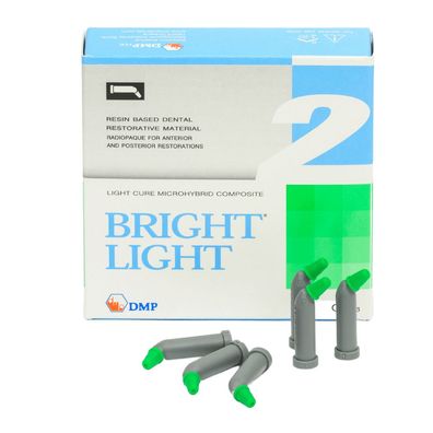 BRIGHT LIGHT | Lichthärtendes Mikrohybrid-Komposit Kapsel | 20 x 0,25g - A2