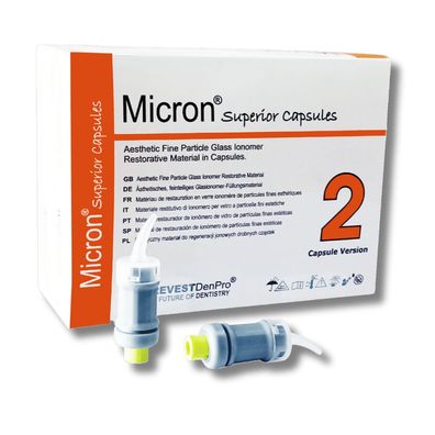 Micron Superior® 2 | Glasionomerzement 10 Kapseln - A2