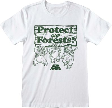 Star Wars - Protect our Forests T-Shirt White