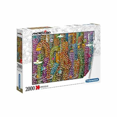 Clementoni Mordillo Puzzle 2000teile Jungle