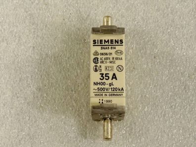 Siemens 3NA5814 Sicherungseinsatz 35 A