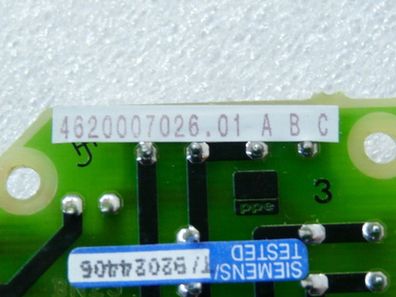 Siemens 0113.00 Mini Platine 4620007026.01 ABC