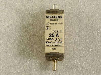 Siemens 3NA5810 Sicherungseinsatz 25 A