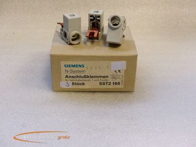 Siemens Anschlußklemme 5ST2166 für Sammelschienen VPE 3 stk -ungebraucht-
