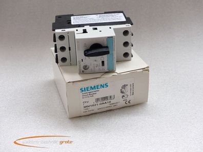 Siemens 3RV1021-0AA10 Leistungsschalter 0,11 - 0,16 A -ungebraucht-