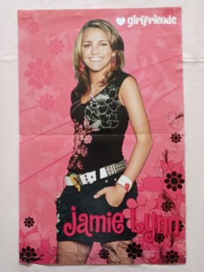 Originales altes Poster Jamie Lynn + Shakira