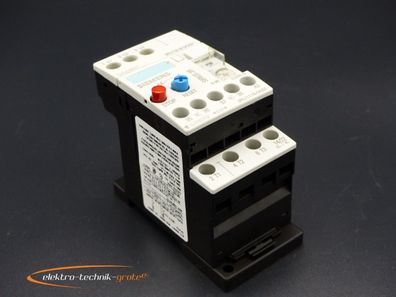 Siemens 3RU1116-0AB0 Überlastrelais E-Stand 01