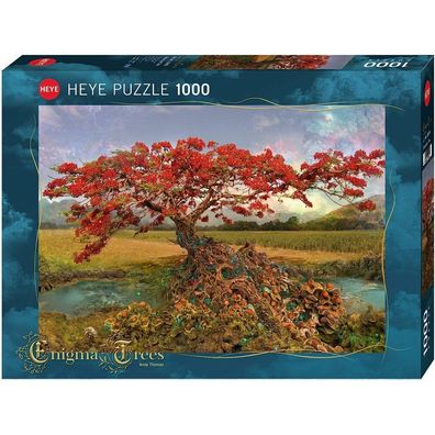 1000 Teile Puzzle - Enigma Trees: Strontium Tree