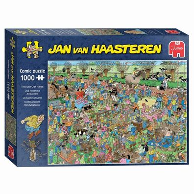 Jan van Haasteren Puzzle - Altes holländisches Kunsthandwerk, 1000 Teile.