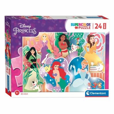 Clementoni Maxi-Puzzle Disney Princess, 24 Teile.