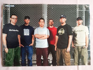 Originales altes Poster Linkin Park + Olsen Twins