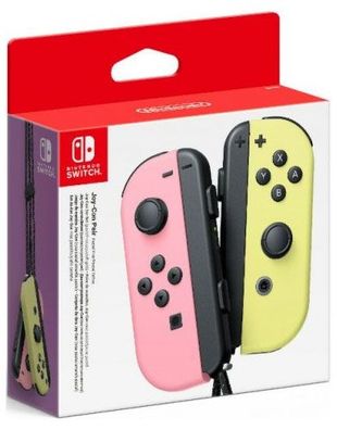 Switch Controller Joy-Con 2er pastell rosa/ gelb - Nintendo 10011583 - (Nintendo Swi