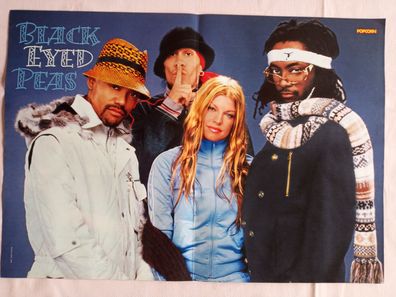 Originales altes Poster Black Eyed Peas + Die Lollipops