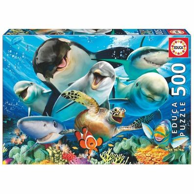 Unterwasser-Selfies-Puzzle 500 Stück